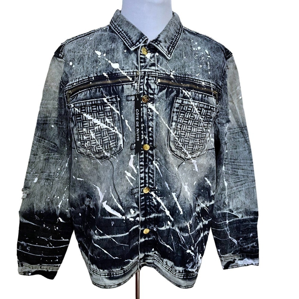 Cote De Nuits NWT Jean Jacket for Men 3XL